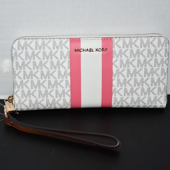 Michael Kors Sig Jet Set Travel Wallet 